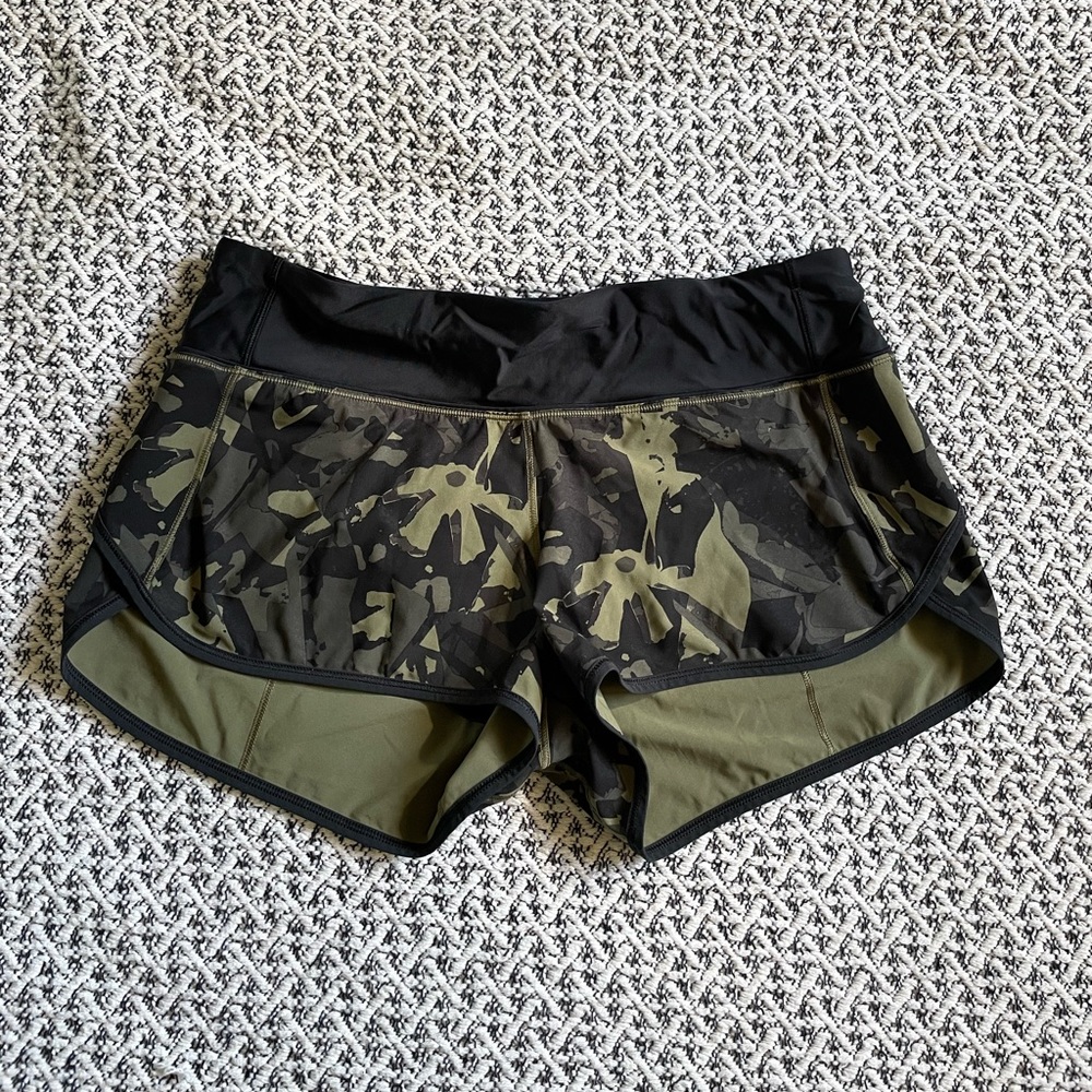 Lululemon camo swim shorts